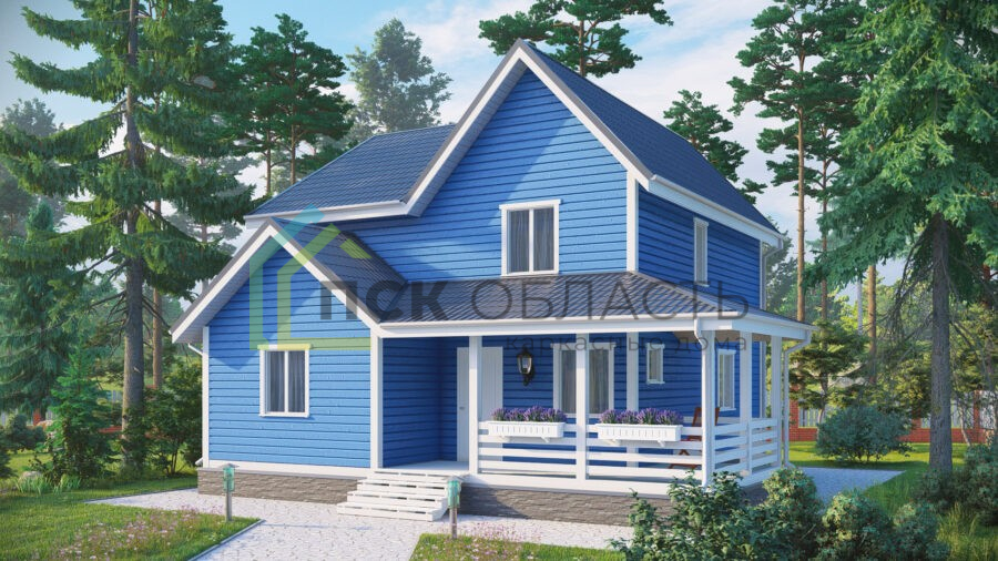 1_5 - Photo Каркасный дом - К-134